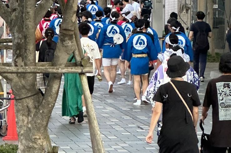 中目黒のお祭り