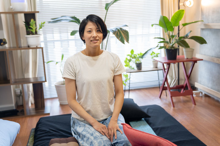 内装で人あり　マッサージ部屋