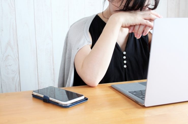 疲れている女性