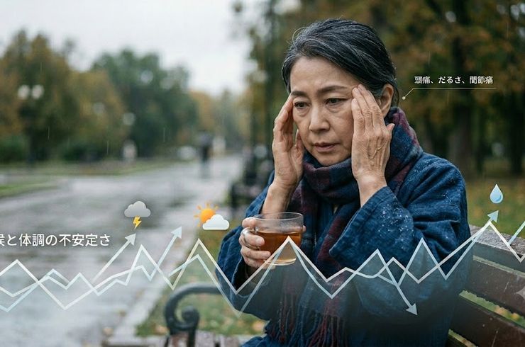 天候と体調は関係する